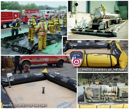 ATL DECON, HazMat, Containment Bladders, Berms and Dikes